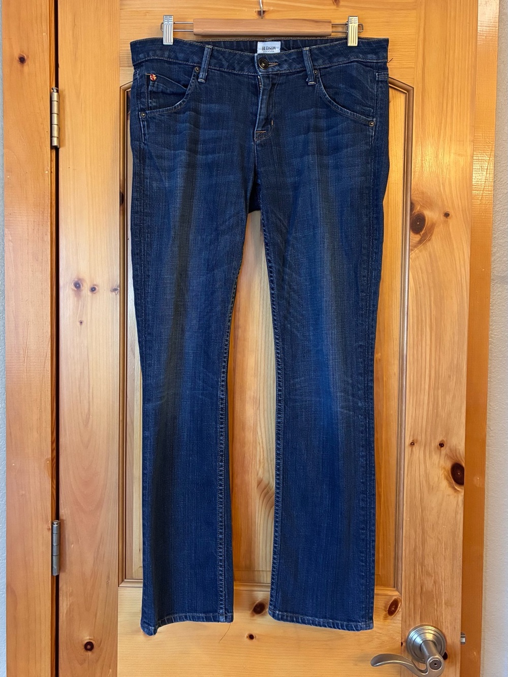 Hudson Jeans Women's Dark Blue Boot Cut Jeans